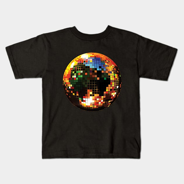 Quarantine Disco (multi) Kids T-Shirt by Illust888